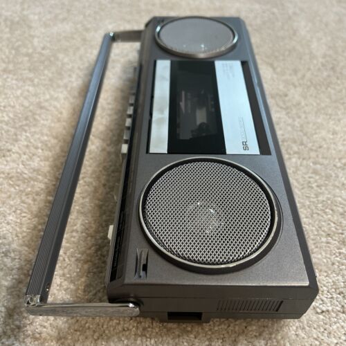 Vintage Radio Retro 1980's Sears Roebuck & Co SR-3000 Series - Silver Boombox - Picture 4 of 17