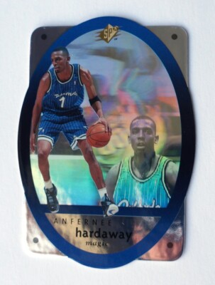 1996 Upper Deck SPx Die-Cut Hologram Anfernee Hardaway #34 Orlando