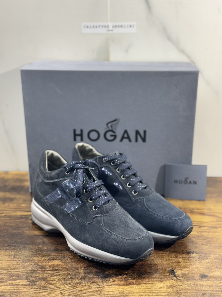 VIP【関税送料無料】希少 HOGAN PINK SUEDE SNEAKERS Sneakers H641 White Beige Pink