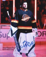 Vancouver Canucks Spencer Martin Signed Autographed 8x10 NHL Photo COA #5