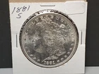 1881 S Morgan Silver Dollar Uncirculated