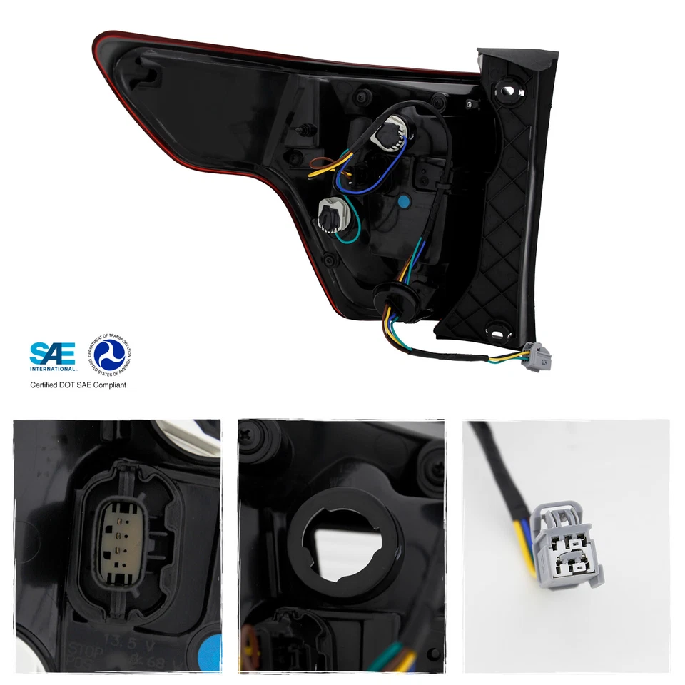 Para Ford Explorer Base 2011-2019|Limitado|Platino|XLT LED Luz Trasera Izquierda+Derecha Foto 3 de 4