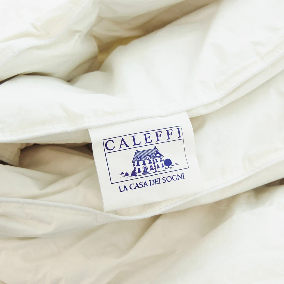 Piumino Caleffi Invernale Piuma d'oca 100% Singolo Matrimoniale 1 Piazza e mezza - Image 3 of 3