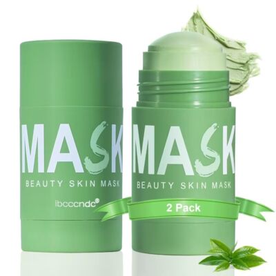 Green Tea Deep Cleanse Mask for Face,Blackhead Remover Face Mask,Poreless Deep