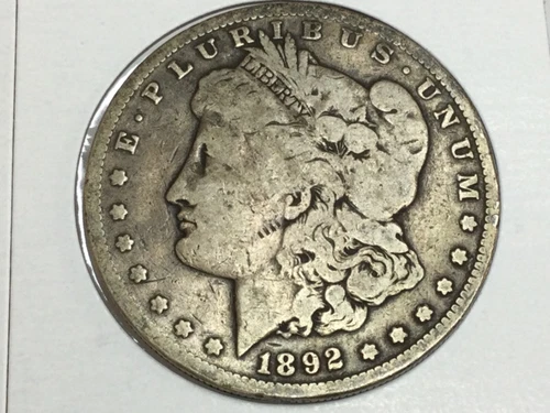 1892-S Morgan Dollar in very good