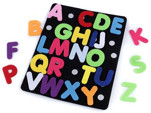 Lernhilfsmittel Filzbuchstaben Filztafel Schulisches Spiel Abc Lehrmittel Kinder - Picture 2 of 3