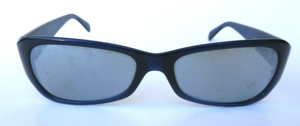 Ray-Ban Ladies Beate Wrap Sunglasses RB2116-PSJ-921 Made in Italy Ray-Ban RB 2116 PSJ 901 PREDATOR J Black Rectangular  main image 2