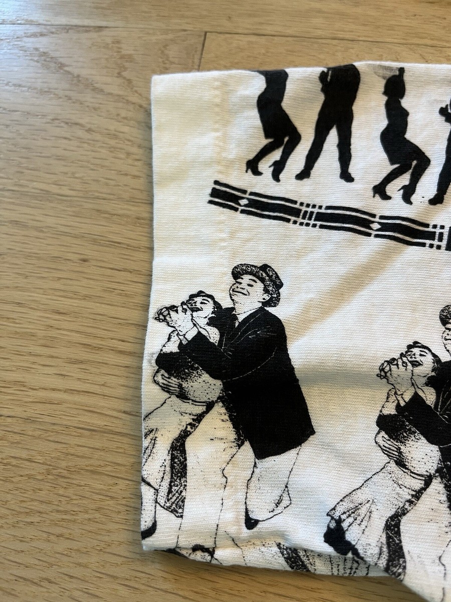 Vintage 1992 Ken Brown Dancing Single Stitch Men's Large Pop Art T