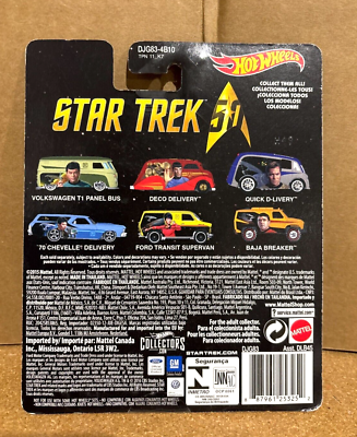 ミニカー Hot Wheels Star Trek Quick D-Livery Hot Wheels Star Trek 50 Quik d-livery | eBay
