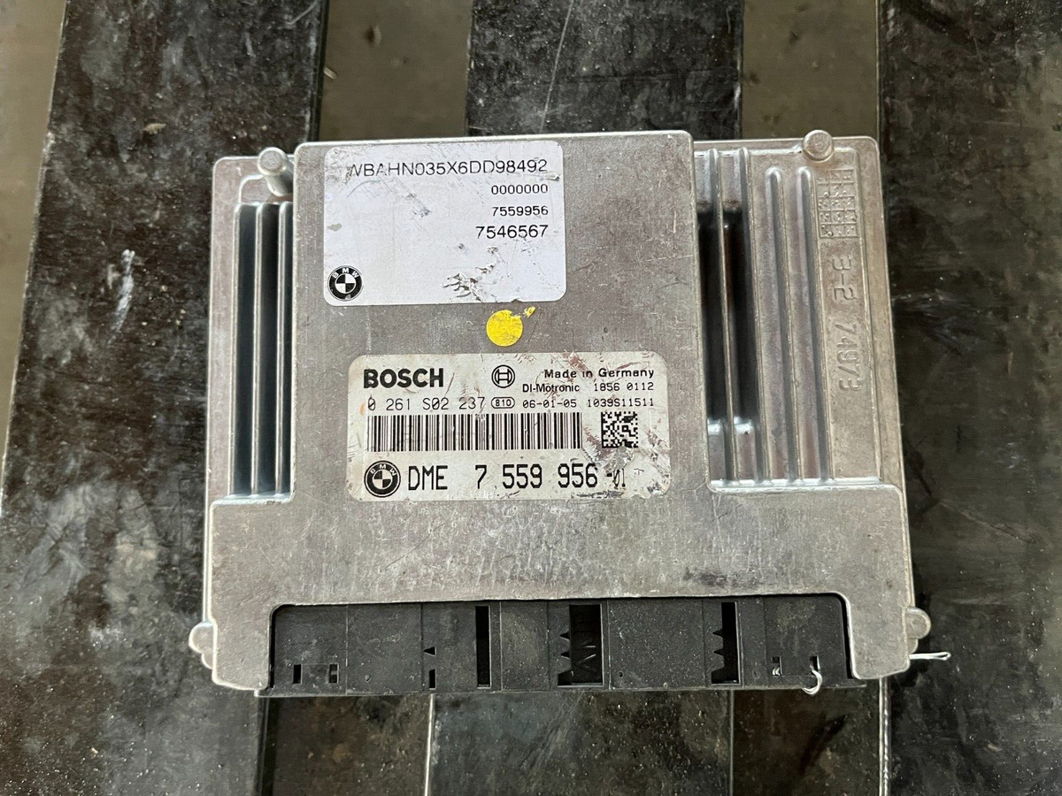 OEM BMW 2007 760I 0261S02237 Engine Brain Control DME 7559956  