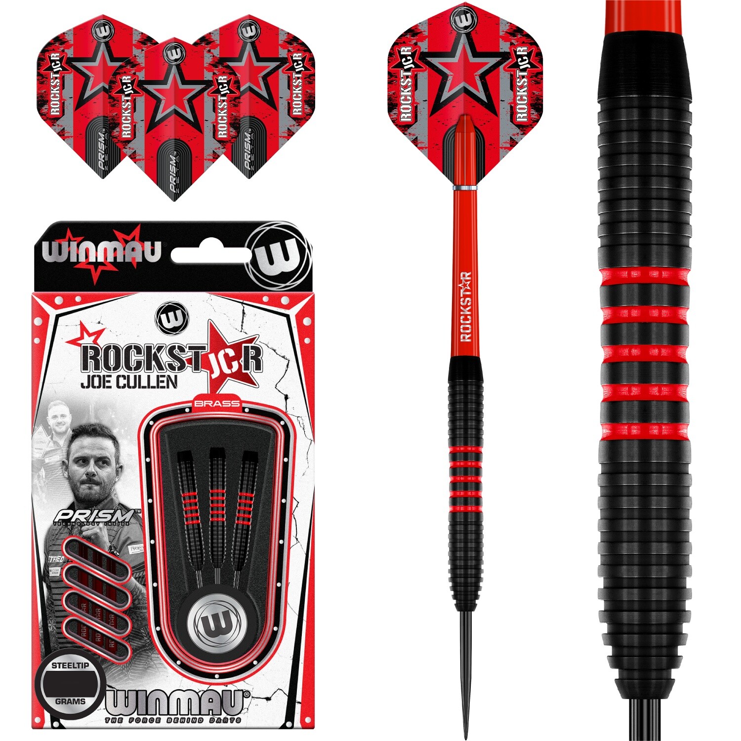 Winmau - Joe Cullen - Brass - Steeldart 4090₽