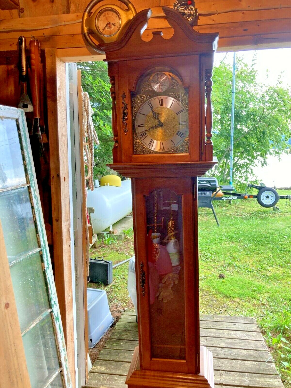 Emperor Grandfather Clock for sale Only 3 left at 60