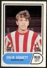 Trade Card,A&BC Gum,FOOTBALLERS,Football Facts,1969,Colin Suggett,Sunderland,#54