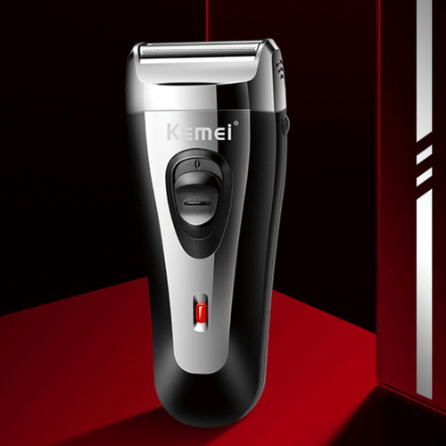 Afeitadora facial eléctrica recortadora corte barba máquina de afeitar recargable para hombre - Imagen 5 de 15