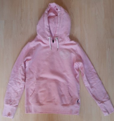 Pink Superdry Hoodie  Size/Größe 36 (kaum getragen; Zustand sehr gut)