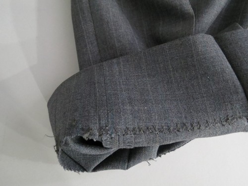 Martin Greenfield "The Master Hand" USA charcoal pin stripe bespoke suit 42 R - Picture 19 of 19