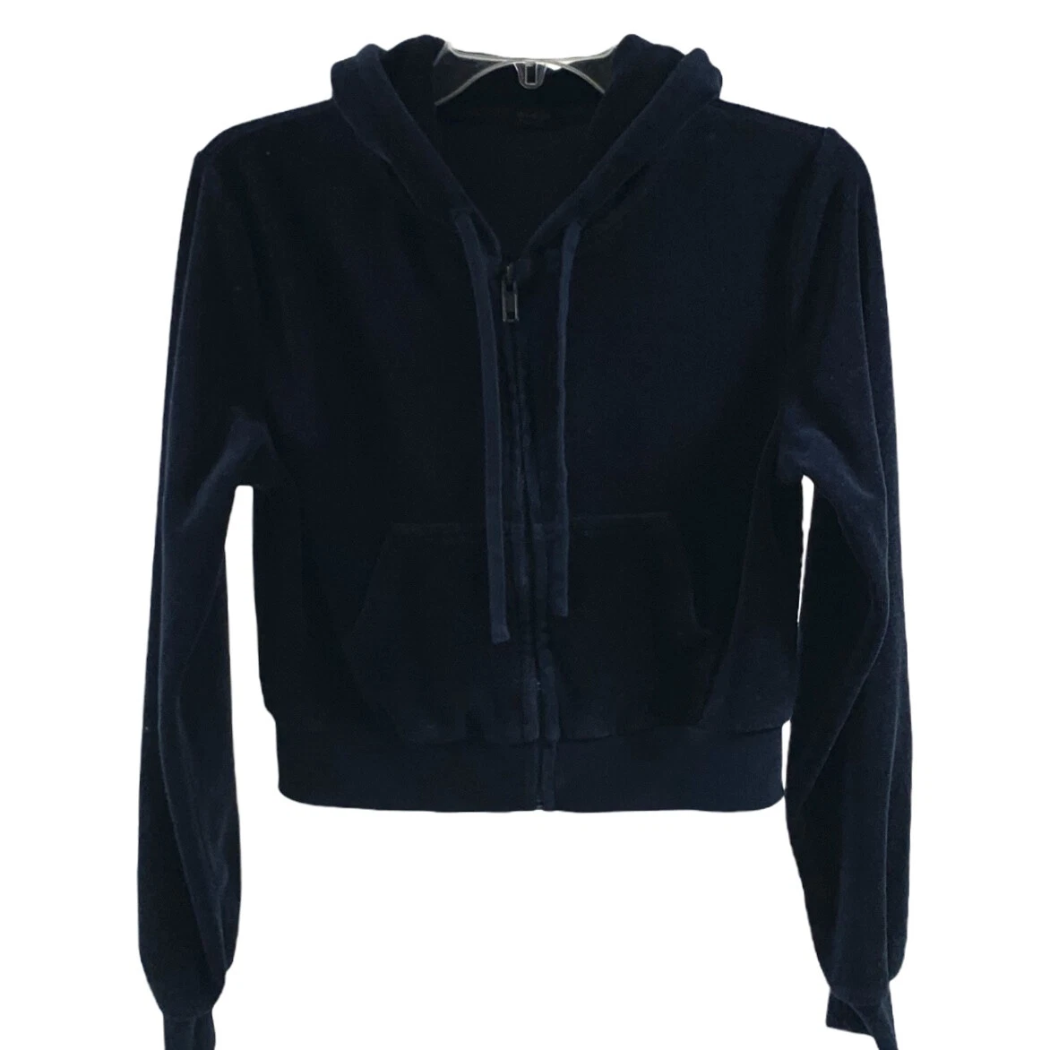 John Galt for Pacsun Velour Full Zip Hoodie One Size eBay