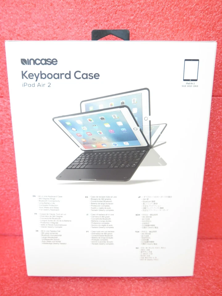 Incase All in One Bluetooth Keyboard Folio Protective Case iPad Air 2 (Black) - Image 2 of 2
