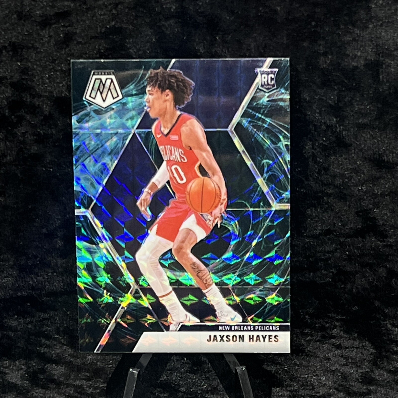 Jaxson Hayes 2019-20 Panini Mosaic Genesis Prizm #221 Rookie Pelicans RC