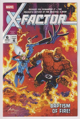 X-Factor #6 Albuquerque Fantastic Four Homage Variant (Marvel, 2025) NM