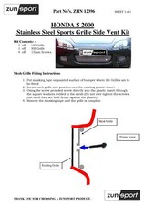 Calandre Honda S2000
