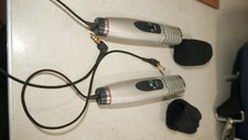 2x Sony ECM-MS908C Video Microphones Untested so sold AS IS