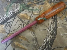 TURKEY CALL FRICTION STRIKER  1  "LACEY" Top  Purple Heart  TYLERSBURG YELPERS