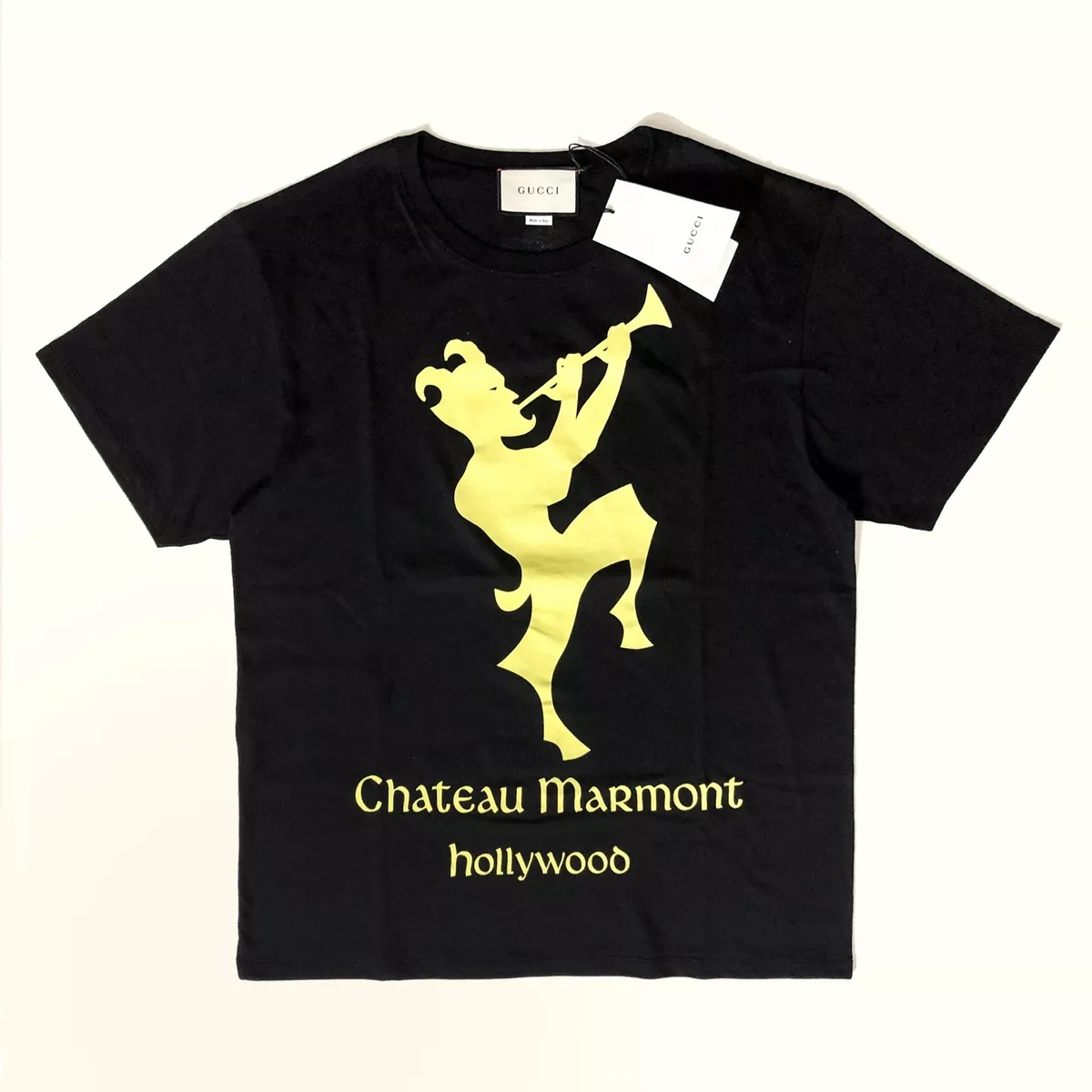 Black gucci top t shirt women's