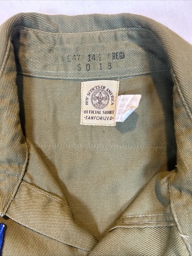 Vtg Boy Scouts Of America '40s To '60s BSA Official Shirt Patches Pin Lot 647 - Picture 2 of 8