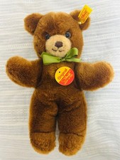 Steiff Brown Plush Toy Approx. 24cm Molly Series Yellow Tag