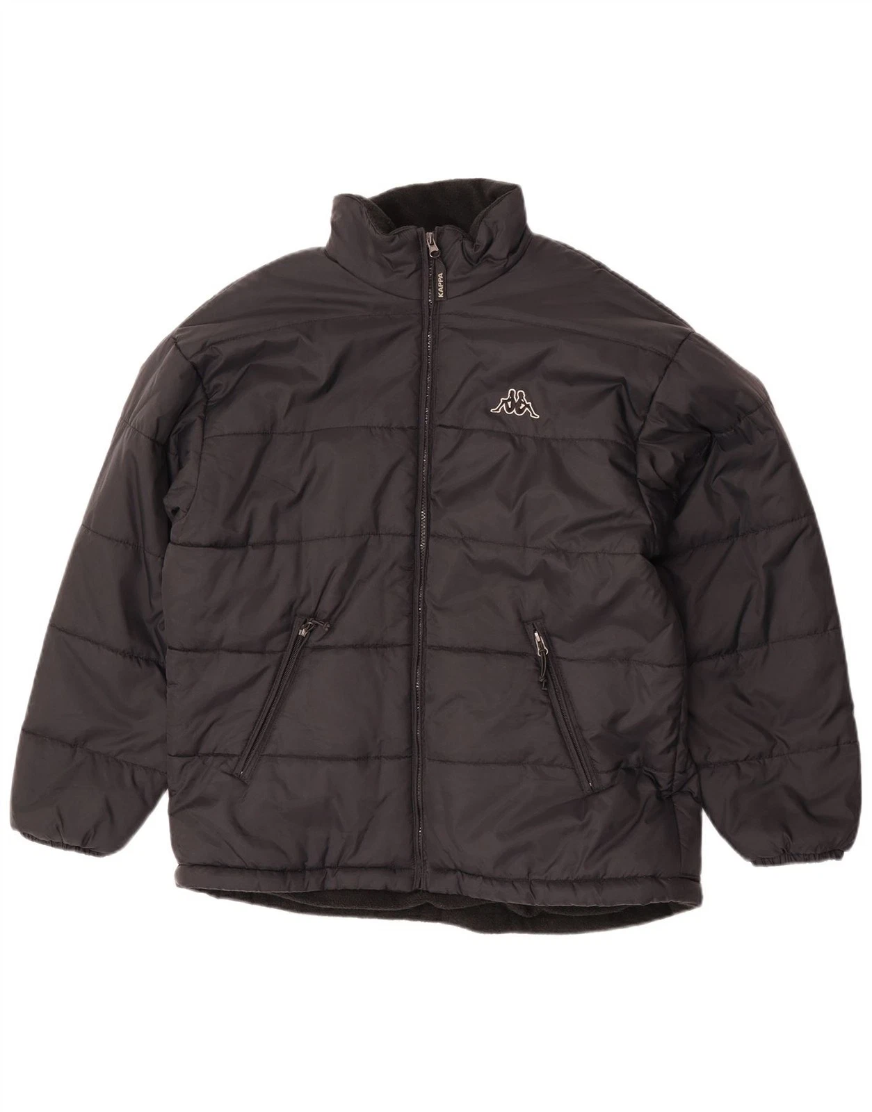 Kappa Mens Padded Jacket UK 40 Large Black BR11