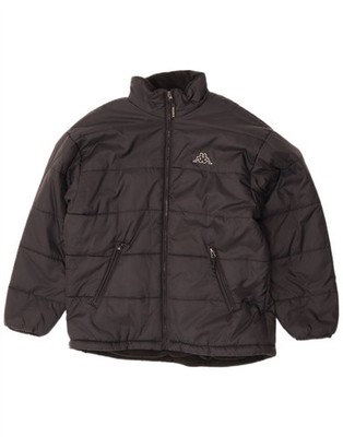Kappa Mens Padded Jacket UK 40 Large Black BR11