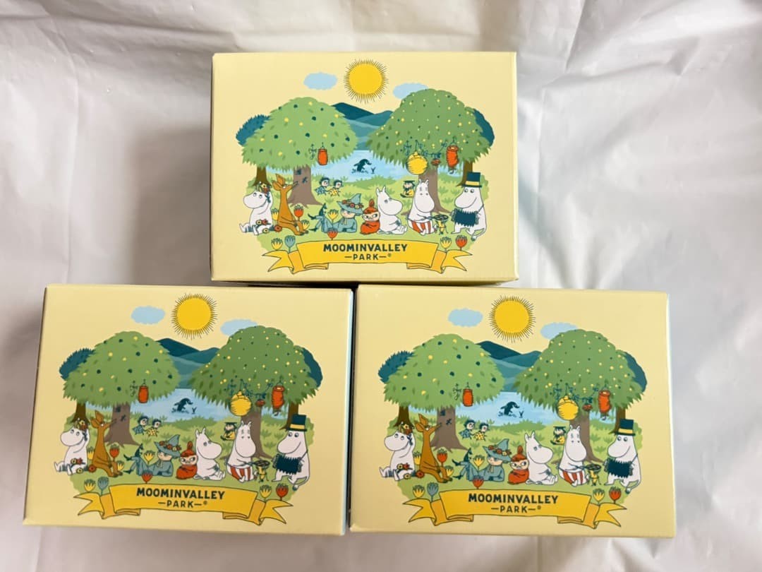 Moomin Arabia Mug 2026 Simple Joy Set of 3 Moomin Valley Park