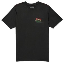 RVCA Welcome To RVCA SS T-Shirt - Pirate Black - New