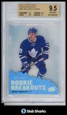 2016 UPPER DECK #RB2 WILLIAM NYLANDER ROOKIE BREAKOUTS RC /100 BGS 9.5