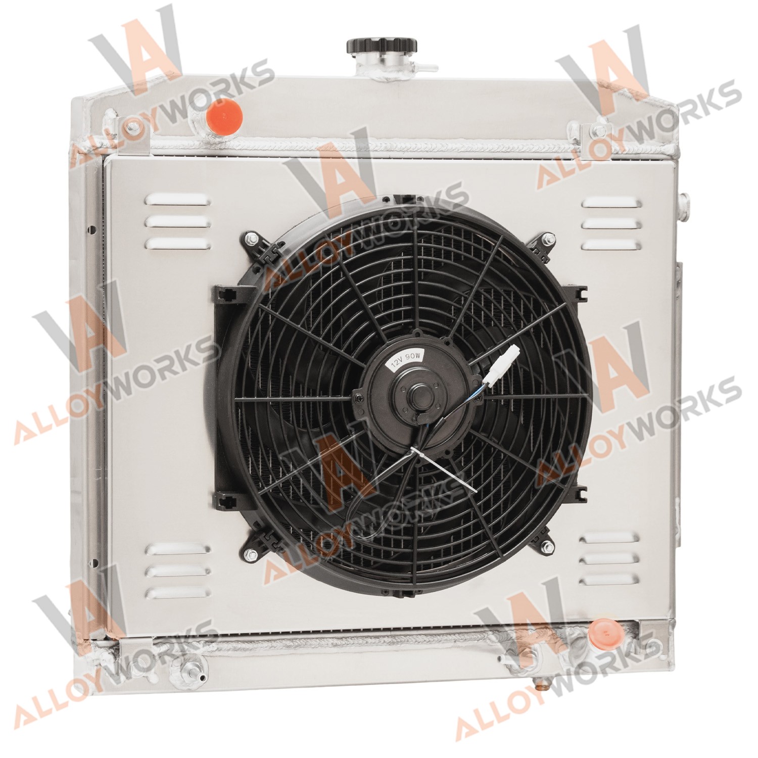 2 Row Radiator Shroud Fan For 1968-72 Mercedes Benz S-Class W108 280 300SEL 3.5L