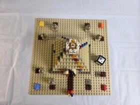 LEGO Games: RAMSES PYRAMID (3843) Buildable BOARD GAME 100% COMPLETE w/ Manuals