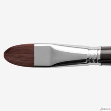Escoda Primera Flat Bright Brush Teijin Synthetic Size 20 For Acrylic Oil Pai...