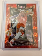 2025 Panini Select WNBA Aaliyah Edwards Red Ice Prizm /299 #32 Sun