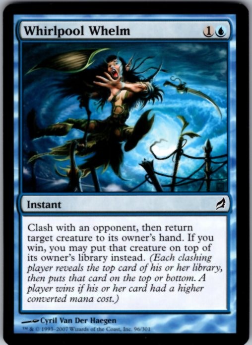 Whirlpool Whelm 96 Common Lorwyn Magic: The Gathering Lightly Played