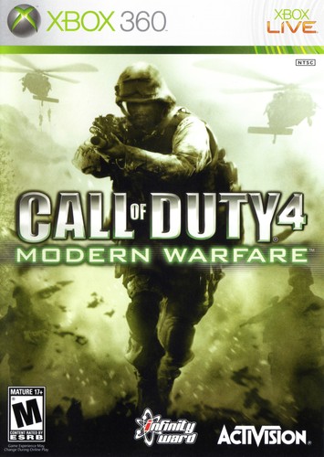 Call of Duty 4 Modern Warfare Standard (Xbox 360 360) - cib Complete