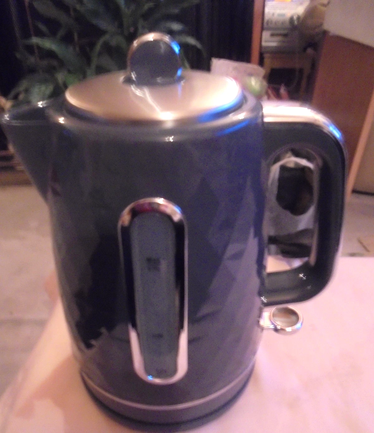 BLACK KETTLE WATER INDICATOR FAST BOIL WITH WATER FILTER & RAPID BOIL 1'7 L TR