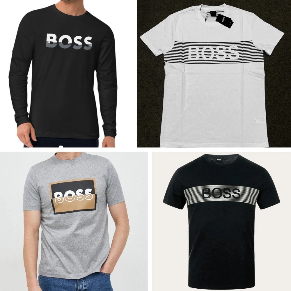 BOSS T-Shirt for Men – Cotton Crew Neck Summer Tee Sizes S-2XL
Opens in a new window or tab