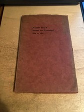 Extracts from Octavia Hill's "Letters to Fellow-Workers", 1864 to 1911 1933 PB