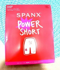 Spanx Power Short Soft Nude Seamless Shaper Short Women's Size S NWT Free Ship!