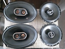Infinity REF 9633ix 6x9 & Alpine S-S65 6.5 Co...