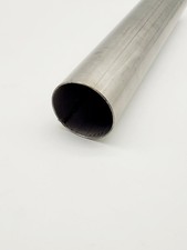 Exhaust Pipe 1.75" 45mm  250mm Long Stainless Steel Tube Exhaust Repair Section