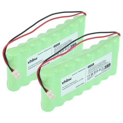 2x Akku für Visonic Powermax Pro 2000mAh Alarm
