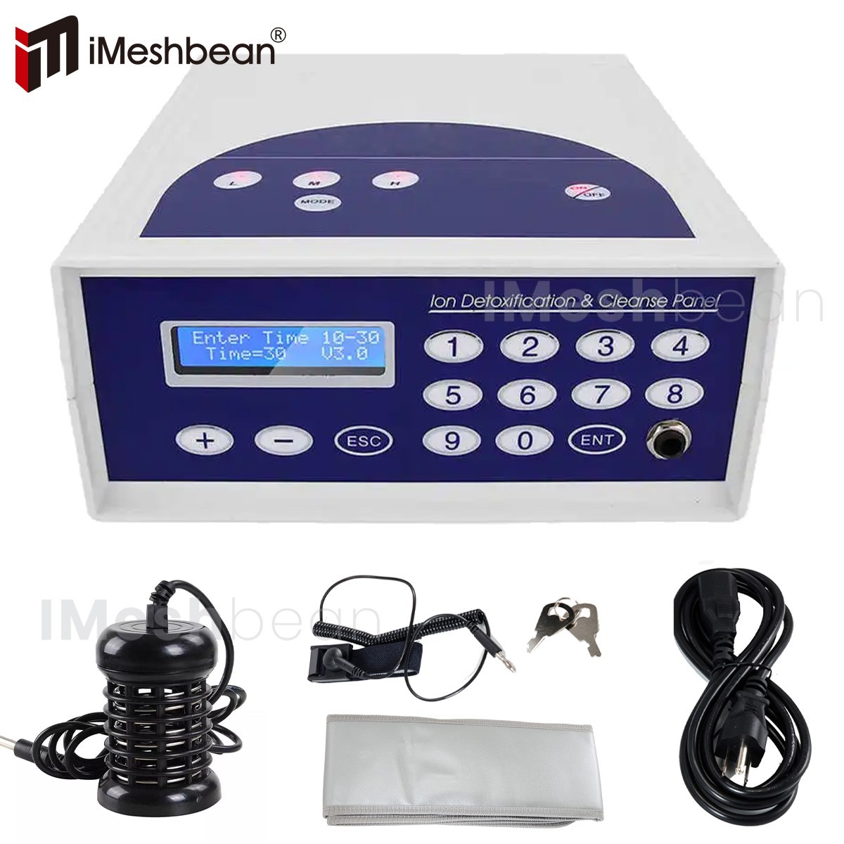 Detox Foot Bath Spa Machine Kit FIR Belt Cell Ion Ionic Aqua CHI SPA Machine