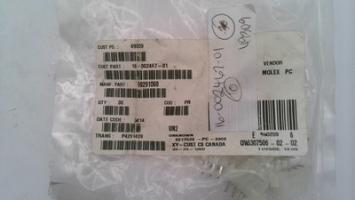 0039291068 CONN HEADER R/A 6POS 4.2MM (LOT OF 10)